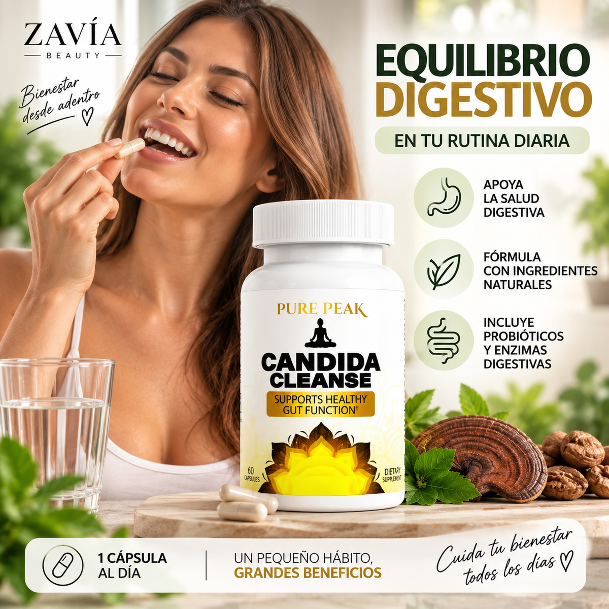 Pure Peak Candida Cleanse | Bienestar Digestivo