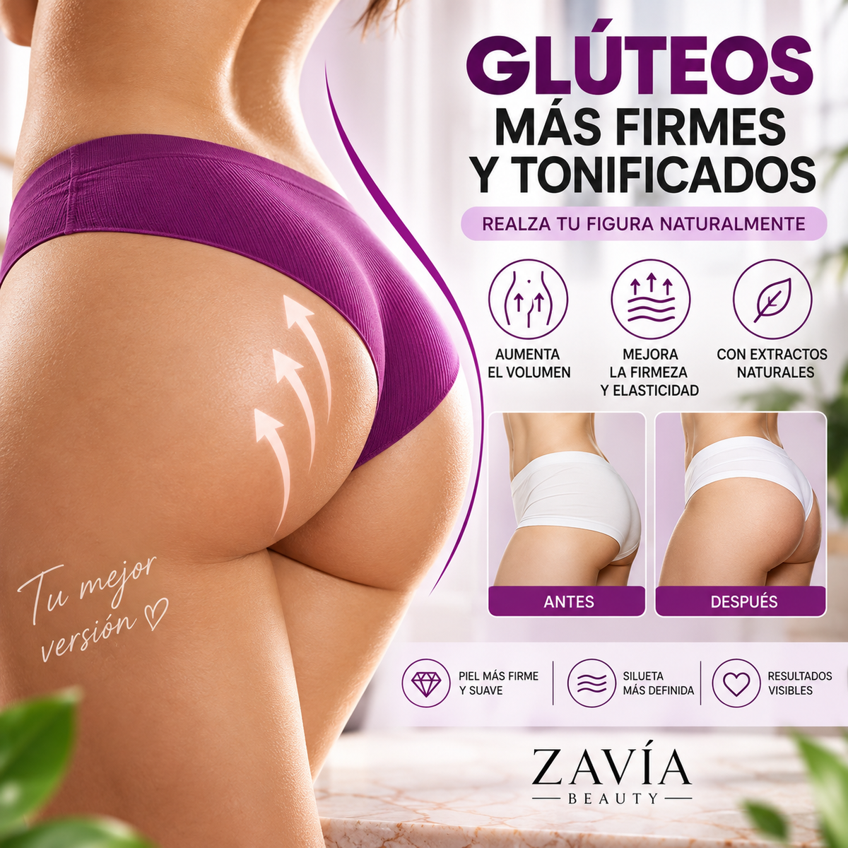SADOER Big Buttock — Crema Reafirmante para Glúteos y Caderas