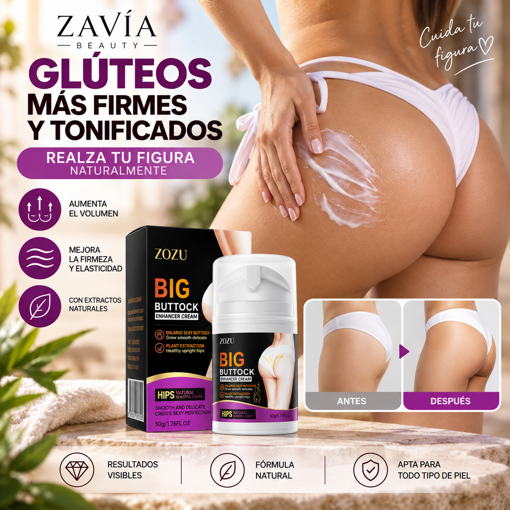 SADOER Big Buttock — Crema Reafirmante para Glúteos y Caderas