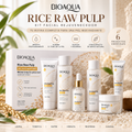Kit Facial BIOAQUA Rice Raw Pulp de Arroz — 6 Piezas