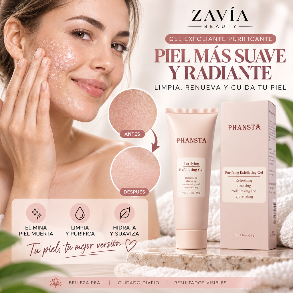 PHANSTA Gel Exfoliante Purificante · 50 g